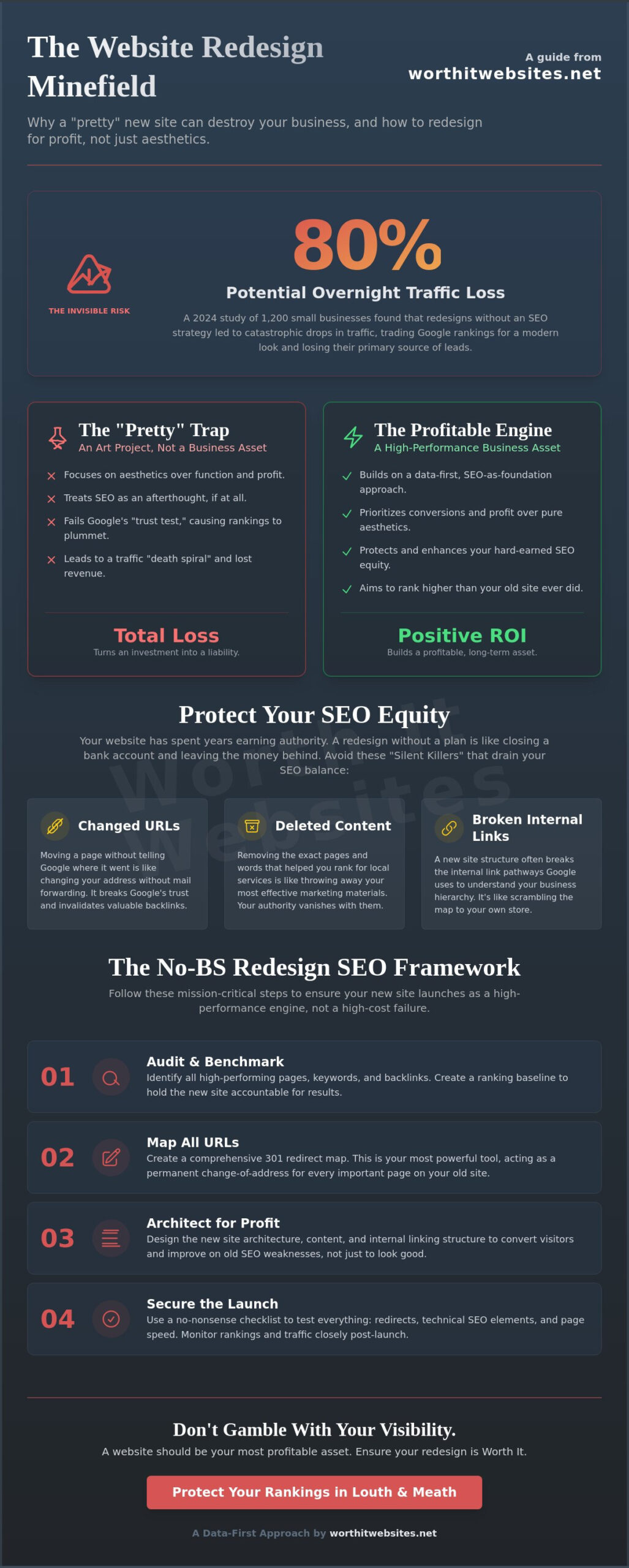 Website Redesign SEO: Why a Pretty Site Might Kill Your Louth Business in 2026